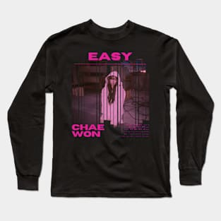 Chaewon Le Sserafim Easy Long Sleeve T-Shirt